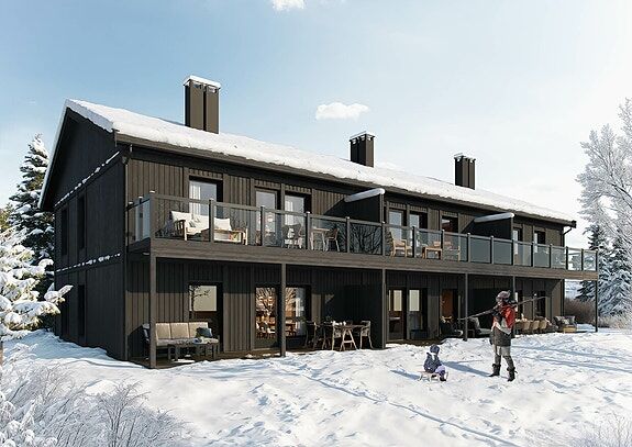 Eksklusive fritidsleiligheter sentralt på Sjusjøen – midt i fjelleventyret!