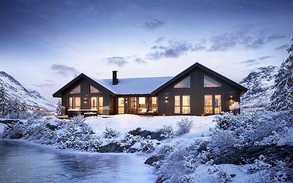 Fantastisk beliggenhet på høyfjellet - på toppen av Uvdal