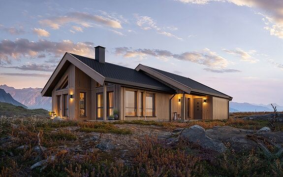 Ønsker du deg Blåne Luftig3 i flott fjellandskap på Sødorpfjellet med jaktrett på småvilt?