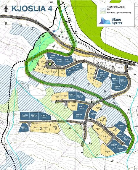SKEIKAMPEN: Solrike og lune hyttetomter rett ved Skeikampen Skiarena