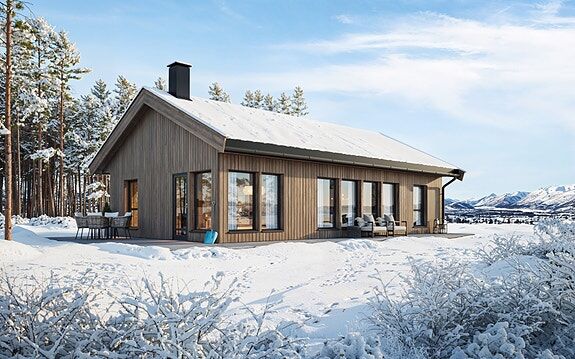 Hodlekve - Ny hytte på attraktiv tomt til ein god pris